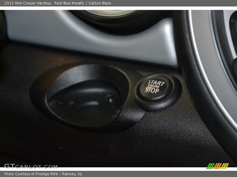 Reef Blue Metallic / Carbon Black 2013 Mini Cooper Hardtop
