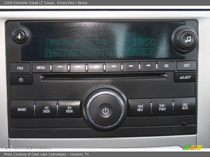 Victory Red / Ebony 2009 Chevrolet Cobalt LT Coupe