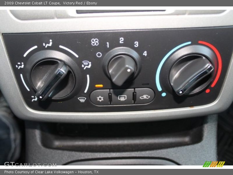Victory Red / Ebony 2009 Chevrolet Cobalt LT Coupe
