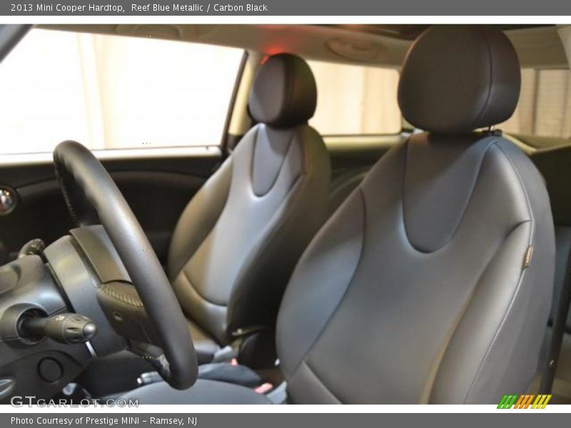 Reef Blue Metallic / Carbon Black 2013 Mini Cooper Hardtop