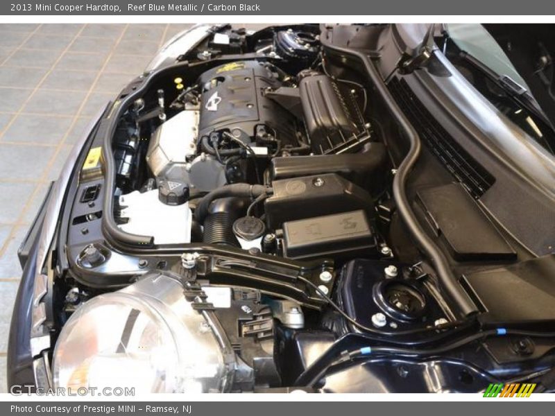 Reef Blue Metallic / Carbon Black 2013 Mini Cooper Hardtop