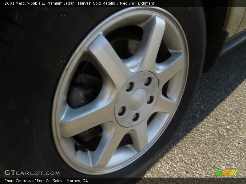 Harvest Gold Metallic / Medium Parchment 2001 Mercury Sable LS Premium Sedan