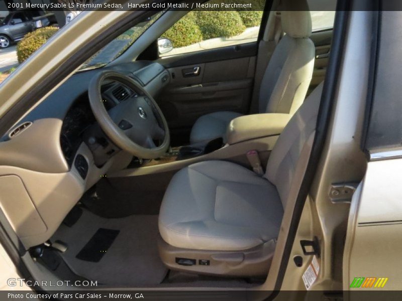 Harvest Gold Metallic / Medium Parchment 2001 Mercury Sable LS Premium Sedan