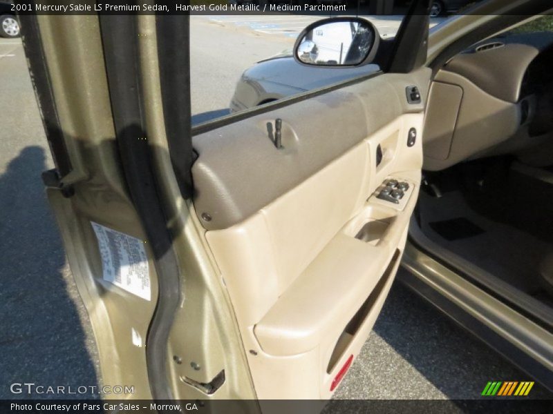 Harvest Gold Metallic / Medium Parchment 2001 Mercury Sable LS Premium Sedan