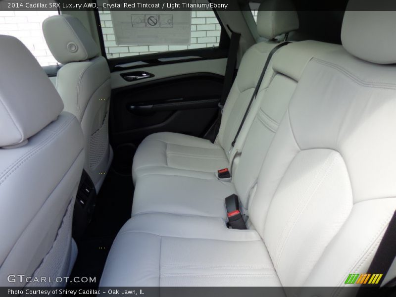 Crystal Red Tintcoat / Light Titanium/Ebony 2014 Cadillac SRX Luxury AWD