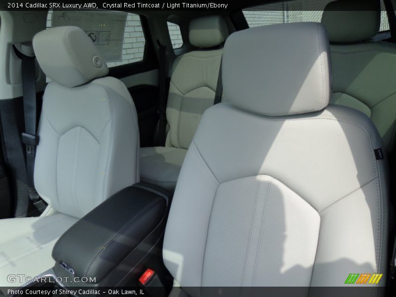 Crystal Red Tintcoat / Light Titanium/Ebony 2014 Cadillac SRX Luxury AWD
