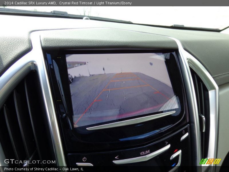 Crystal Red Tintcoat / Light Titanium/Ebony 2014 Cadillac SRX Luxury AWD