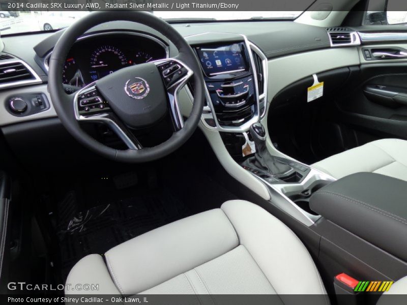  2014 SRX Luxury AWD Light Titanium/Ebony Interior