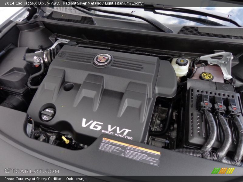 2014 SRX Luxury AWD Engine - 3.6 Liter SIDI DOHC 24-Valve VVT V6