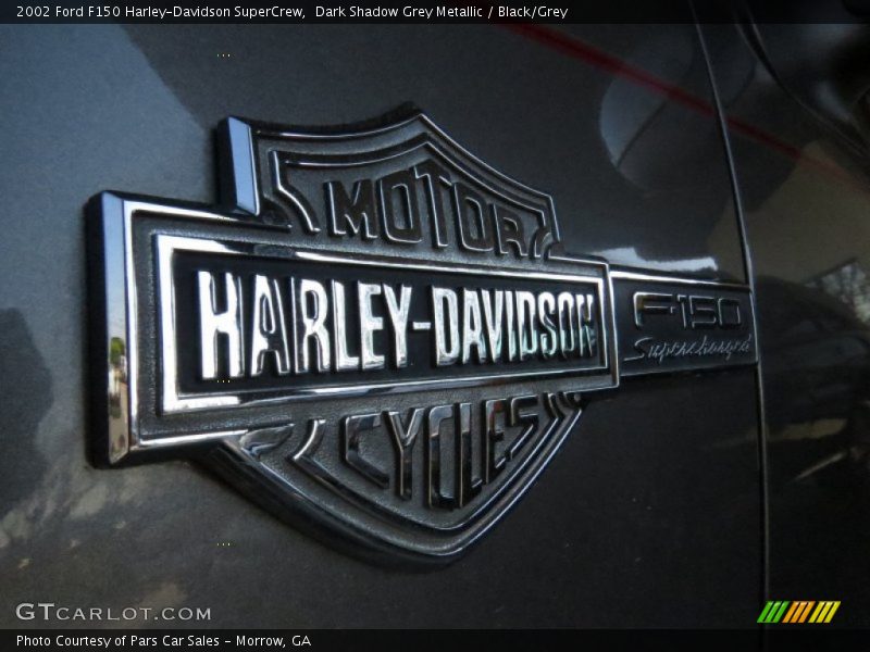 Dark Shadow Grey Metallic / Black/Grey 2002 Ford F150 Harley-Davidson SuperCrew