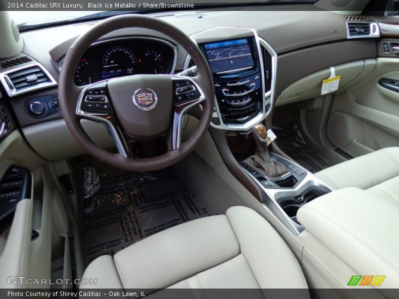 2014 SRX Luxury Shale/Brownstone Interior