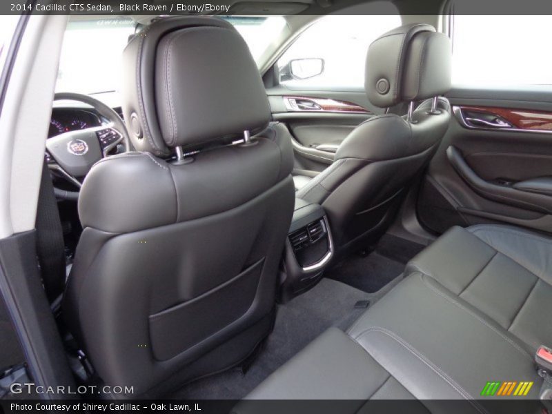 Black Raven / Ebony/Ebony 2014 Cadillac CTS Sedan