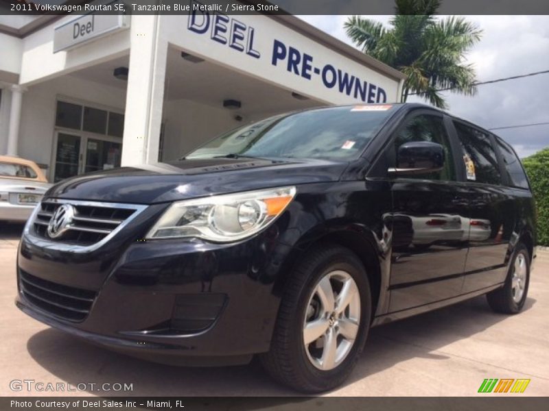 Tanzanite Blue Metallic / Sierra Stone 2011 Volkswagen Routan SE