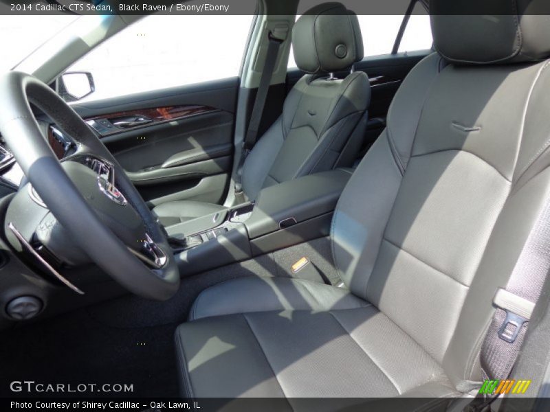 Black Raven / Ebony/Ebony 2014 Cadillac CTS Sedan