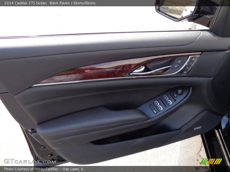 Black Raven / Ebony/Ebony 2014 Cadillac CTS Sedan
