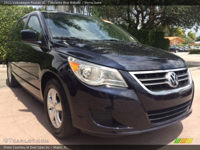 Tanzanite Blue Metallic / Sierra Stone 2011 Volkswagen Routan SE