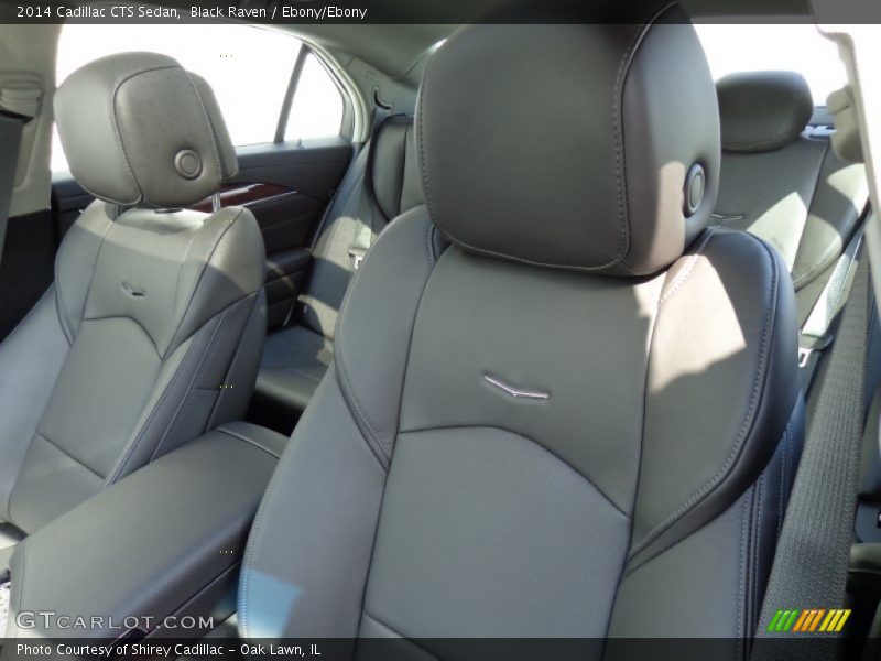 Black Raven / Ebony/Ebony 2014 Cadillac CTS Sedan