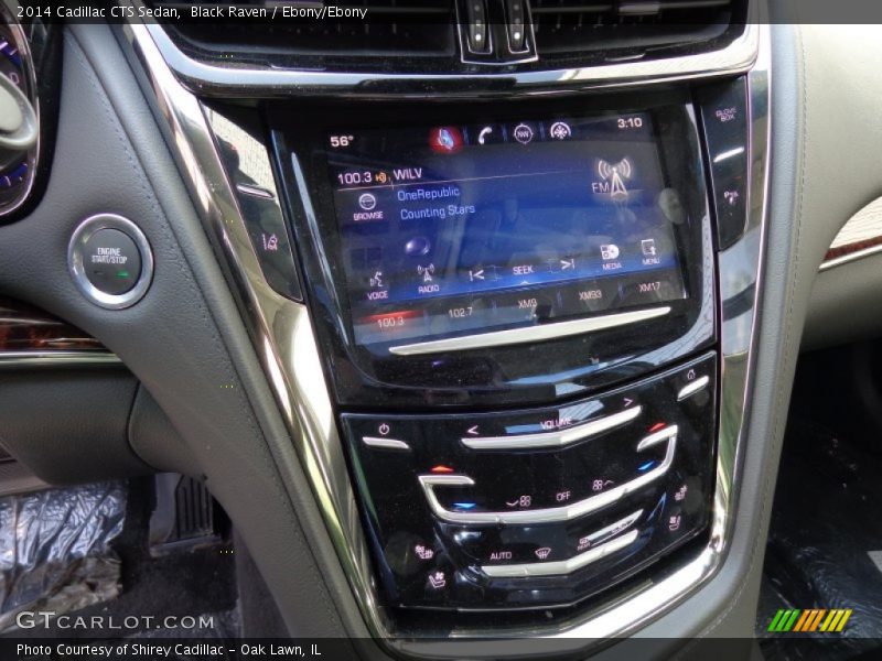 Black Raven / Ebony/Ebony 2014 Cadillac CTS Sedan
