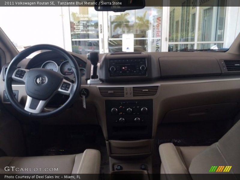 Tanzanite Blue Metallic / Sierra Stone 2011 Volkswagen Routan SE