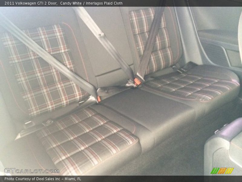 Candy White / Interlagos Plaid Cloth 2011 Volkswagen GTI 2 Door