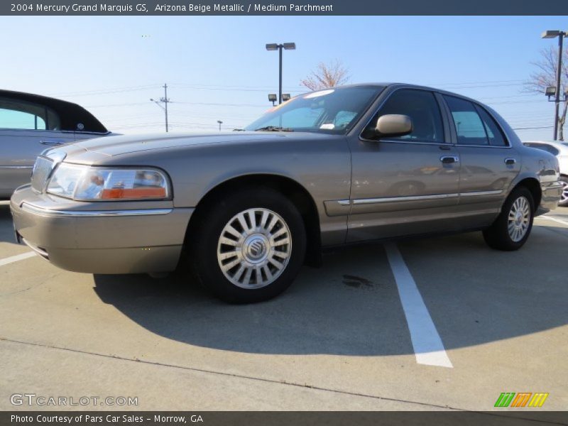 Arizona Beige Metallic / Medium Parchment 2004 Mercury Grand Marquis GS
