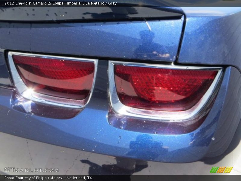 Imperial Blue Metallic / Gray 2012 Chevrolet Camaro LS Coupe