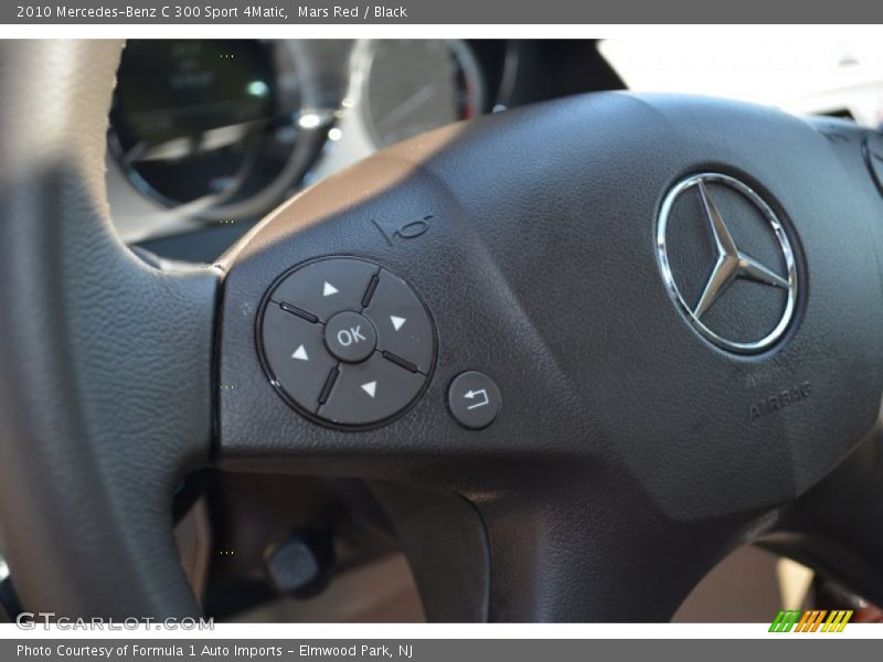 Mars Red / Black 2010 Mercedes-Benz C 300 Sport 4Matic