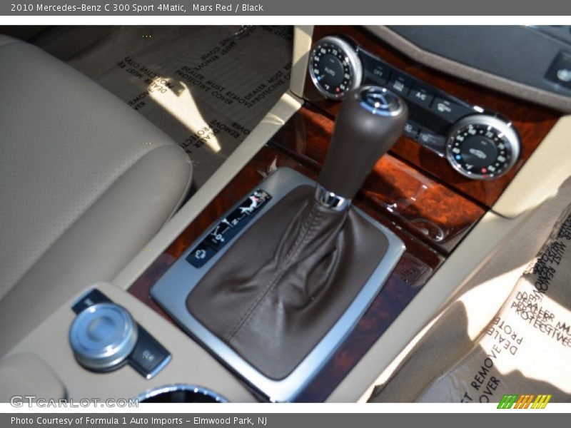 Mars Red / Black 2010 Mercedes-Benz C 300 Sport 4Matic