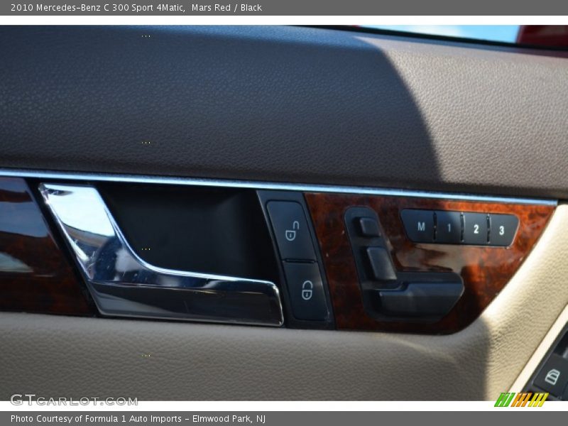 Mars Red / Black 2010 Mercedes-Benz C 300 Sport 4Matic