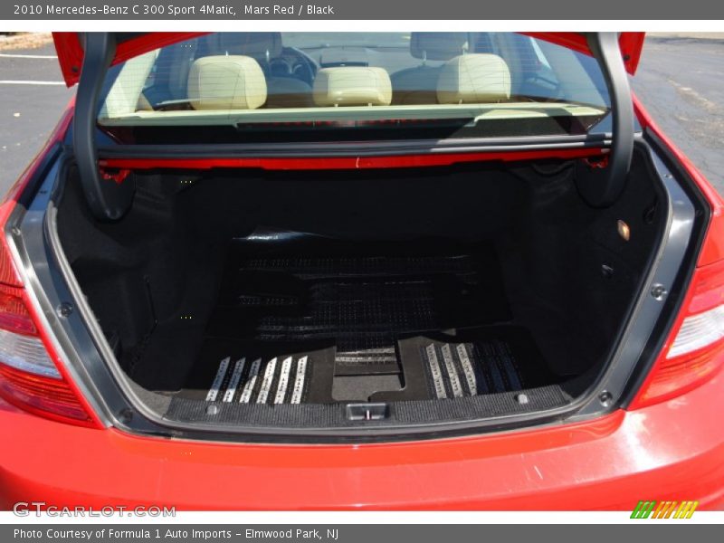 Mars Red / Black 2010 Mercedes-Benz C 300 Sport 4Matic