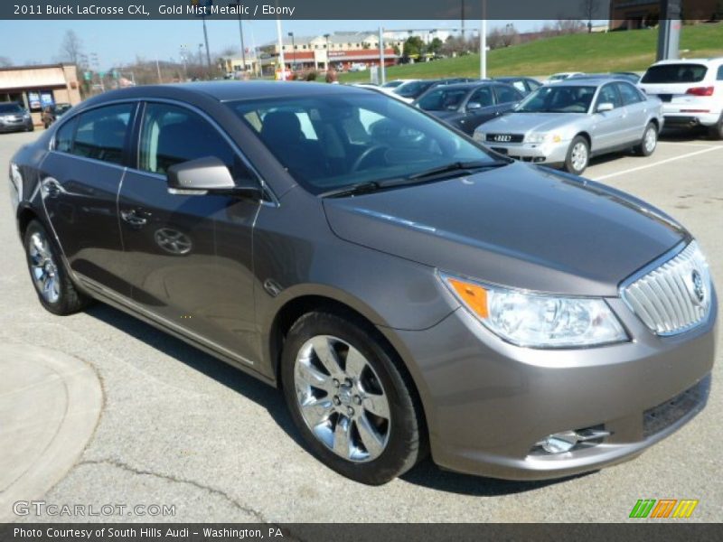 Gold Mist Metallic / Ebony 2011 Buick LaCrosse CXL