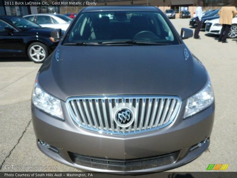 Gold Mist Metallic / Ebony 2011 Buick LaCrosse CXL