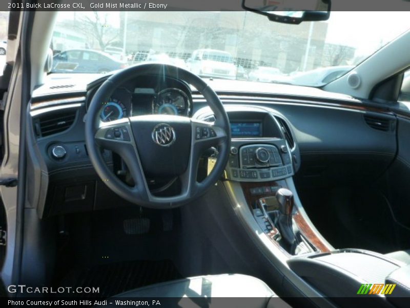 Gold Mist Metallic / Ebony 2011 Buick LaCrosse CXL