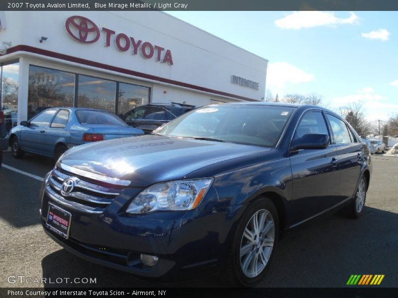 Blue Mirage Metallic / Light Gray 2007 Toyota Avalon Limited