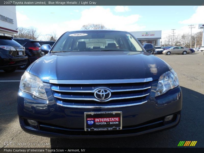 Blue Mirage Metallic / Light Gray 2007 Toyota Avalon Limited