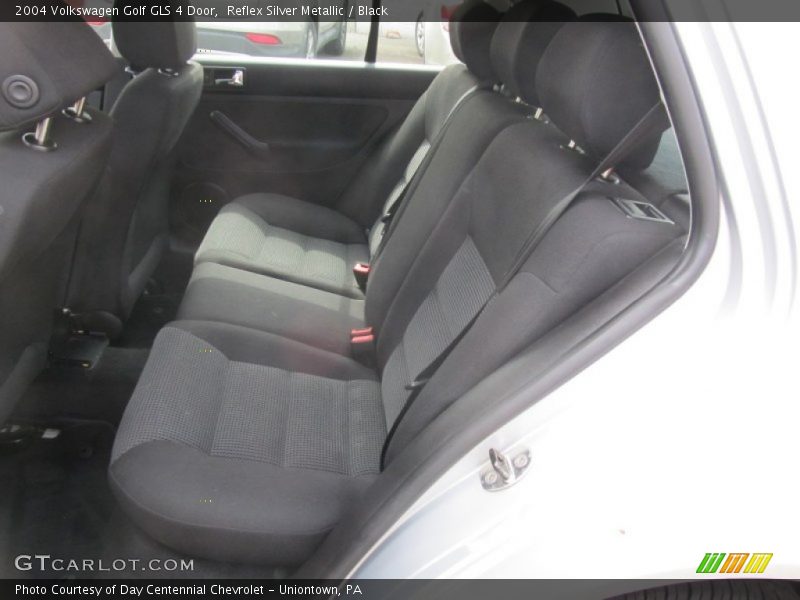 Reflex Silver Metallic / Black 2004 Volkswagen Golf GLS 4 Door