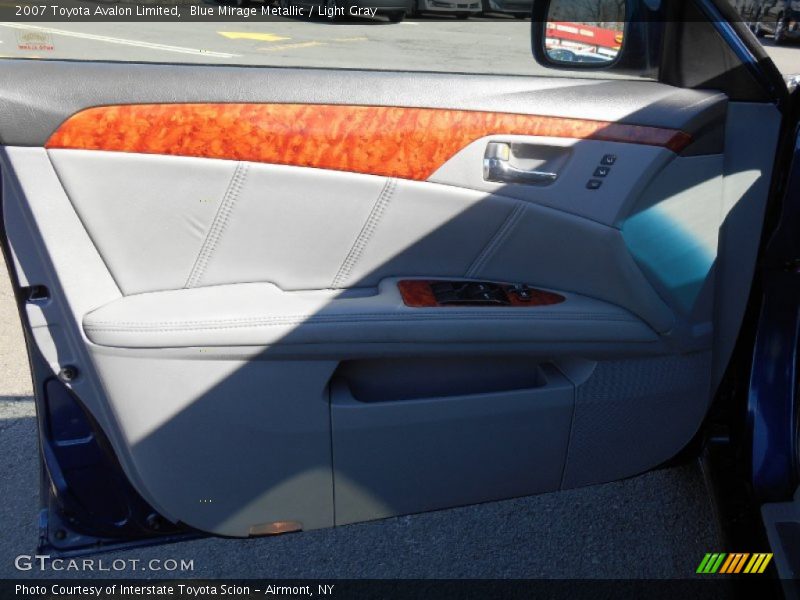 Blue Mirage Metallic / Light Gray 2007 Toyota Avalon Limited