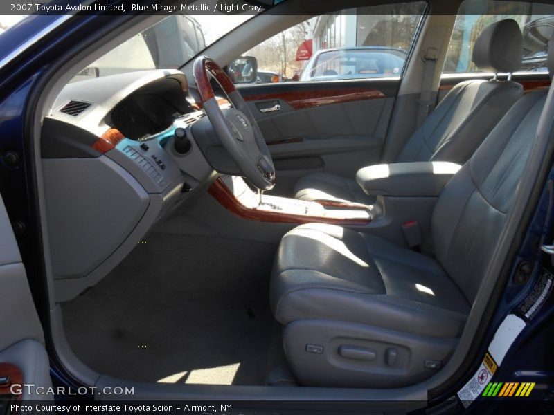 Blue Mirage Metallic / Light Gray 2007 Toyota Avalon Limited