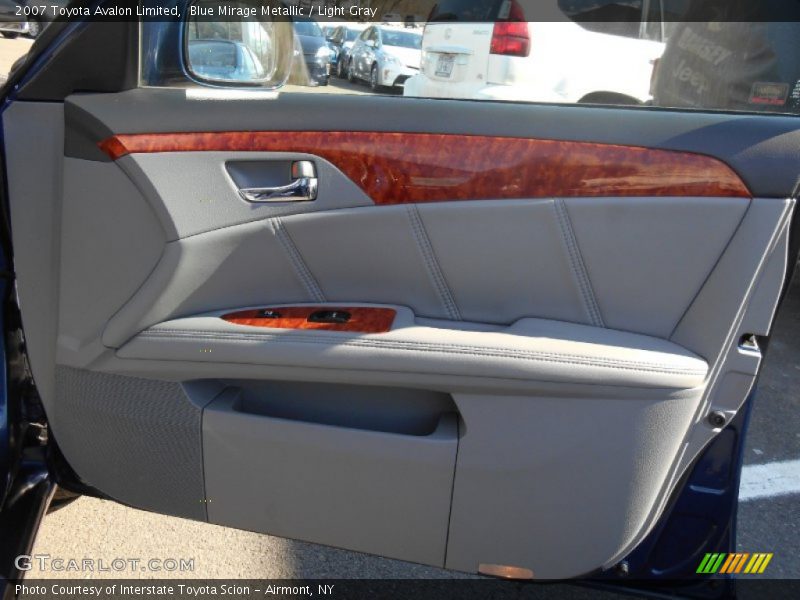 Blue Mirage Metallic / Light Gray 2007 Toyota Avalon Limited