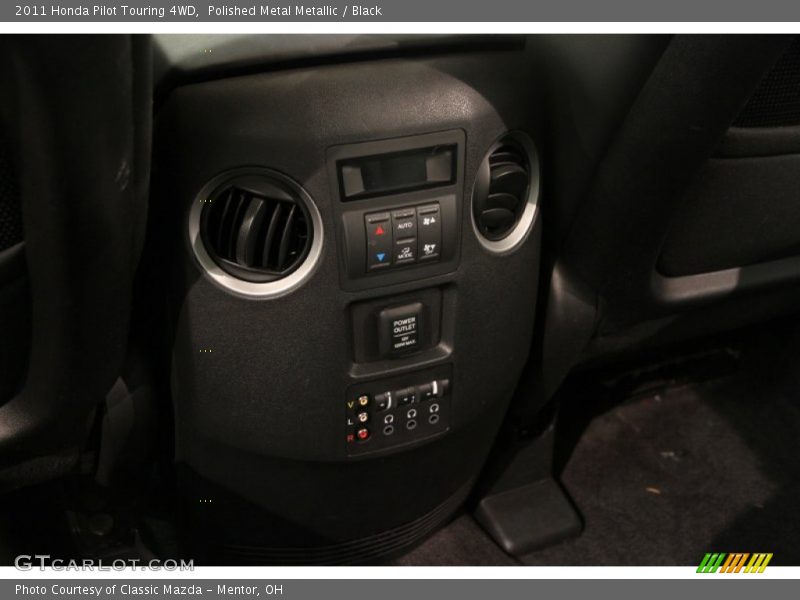 Polished Metal Metallic / Black 2011 Honda Pilot Touring 4WD
