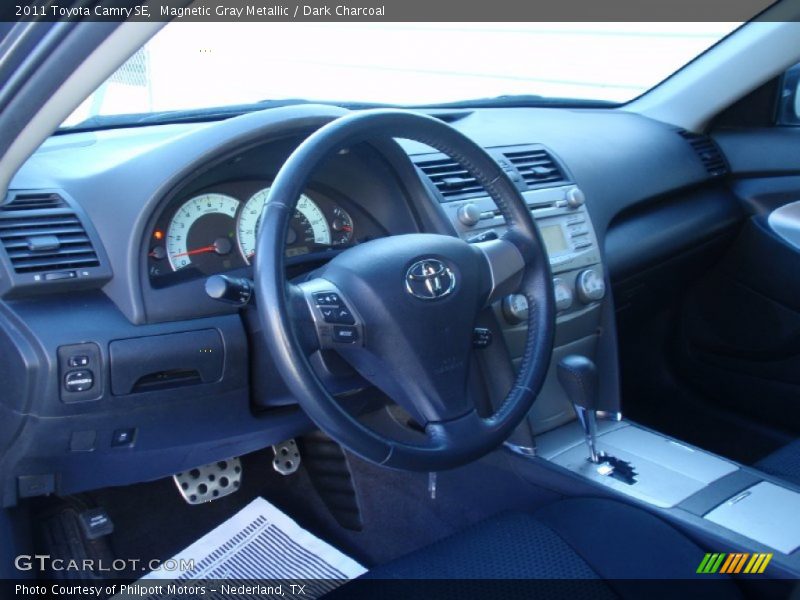 Magnetic Gray Metallic / Dark Charcoal 2011 Toyota Camry SE