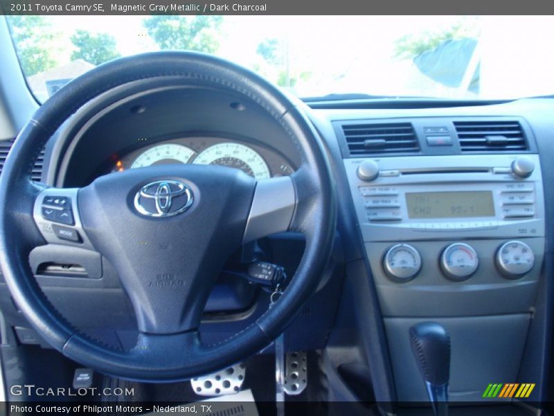 Magnetic Gray Metallic / Dark Charcoal 2011 Toyota Camry SE