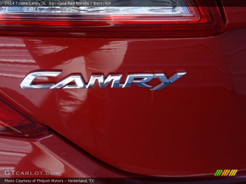 Barcelona Red Metallic / Black/Ash 2014 Toyota Camry SE