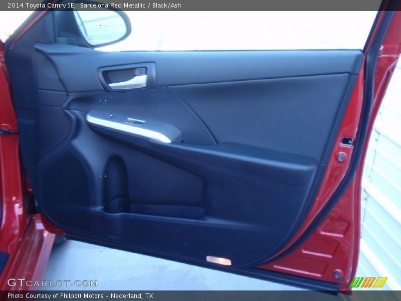 Barcelona Red Metallic / Black/Ash 2014 Toyota Camry SE