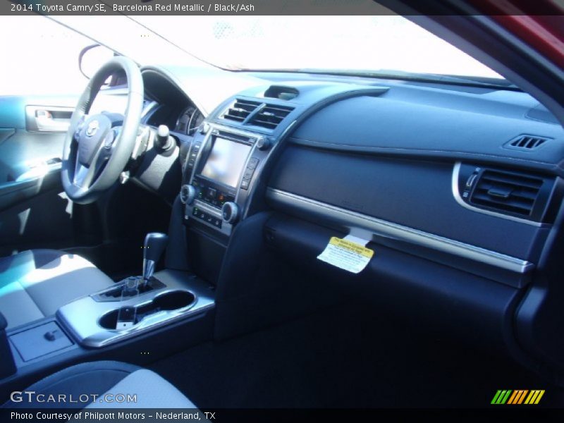 Barcelona Red Metallic / Black/Ash 2014 Toyota Camry SE