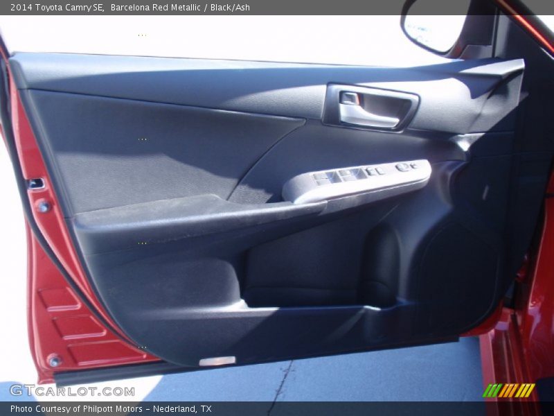 Barcelona Red Metallic / Black/Ash 2014 Toyota Camry SE