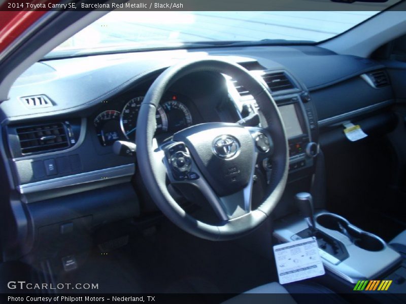 Barcelona Red Metallic / Black/Ash 2014 Toyota Camry SE