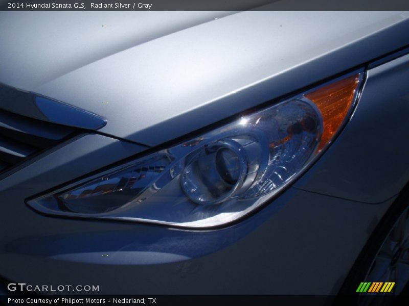 Radiant Silver / Gray 2014 Hyundai Sonata GLS