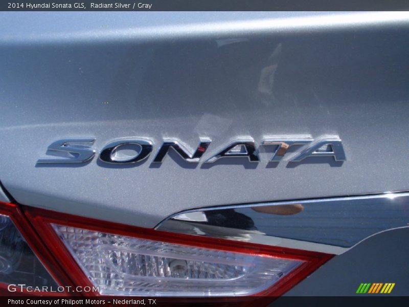 Radiant Silver / Gray 2014 Hyundai Sonata GLS
