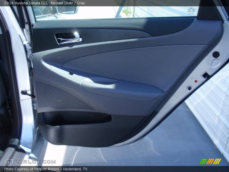 Radiant Silver / Gray 2014 Hyundai Sonata GLS